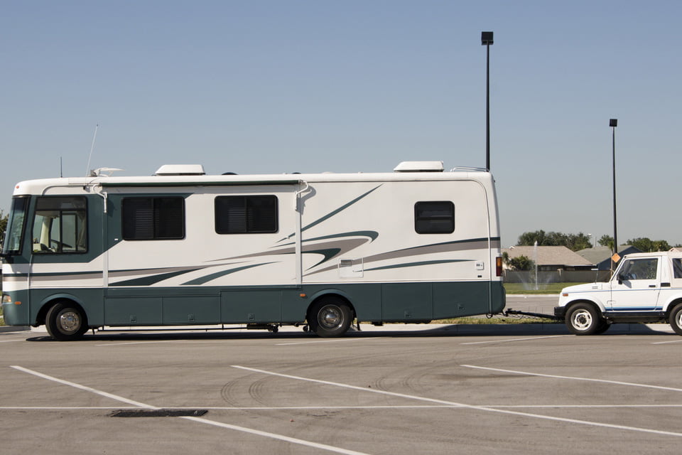 Pulling A Car Behind A Motorhome