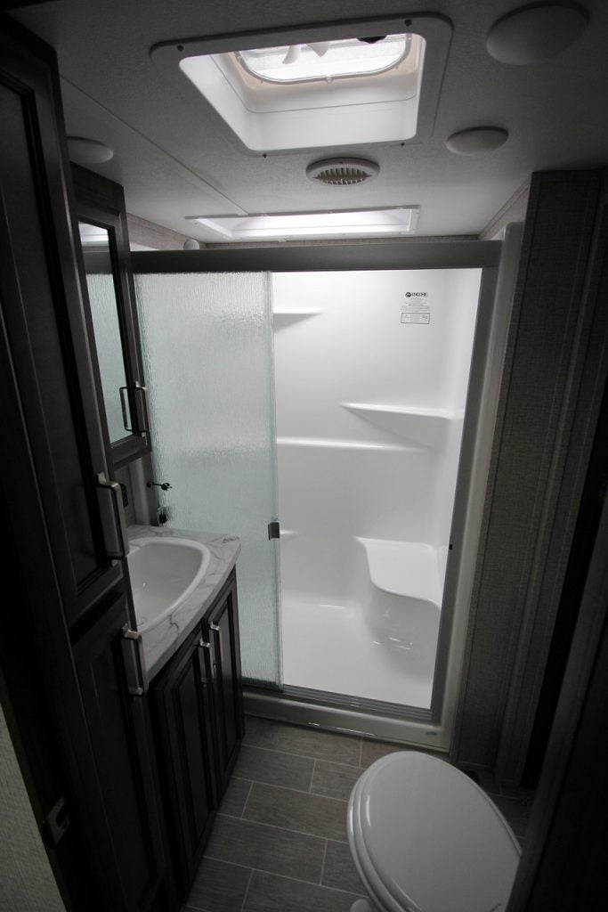 trailer bathroom