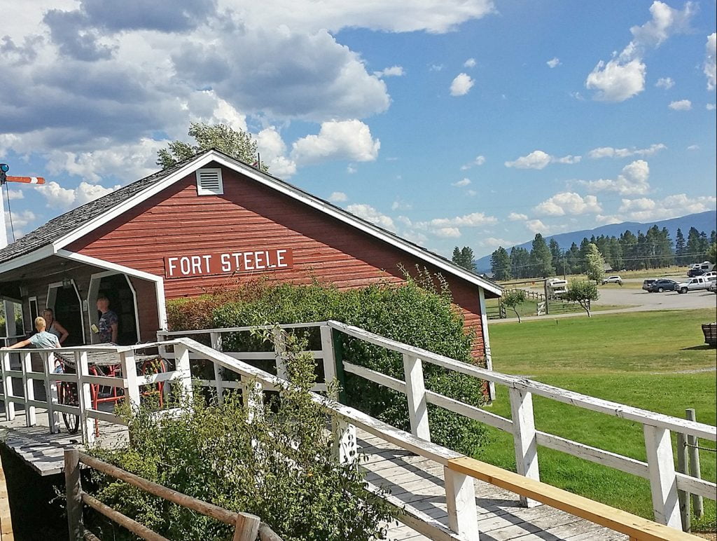 Fort Steele wooden building