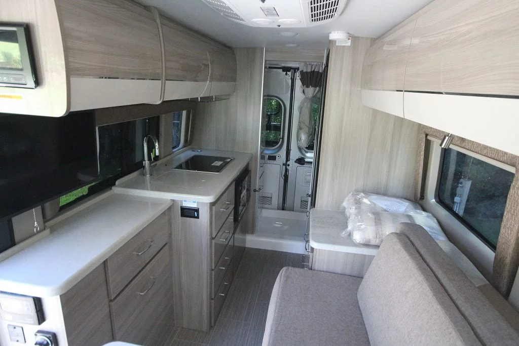 Storage space in the motorhome