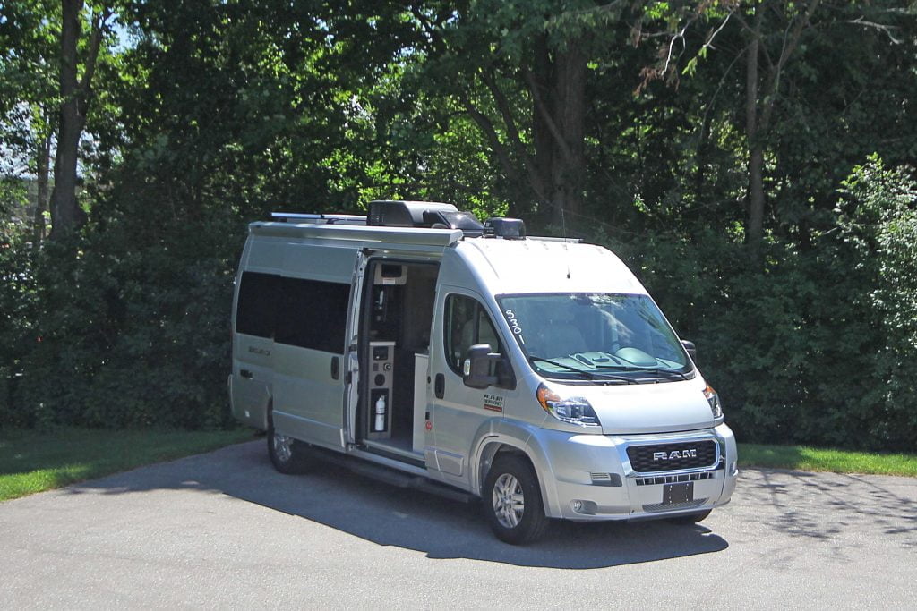 Exterior of Motorhome