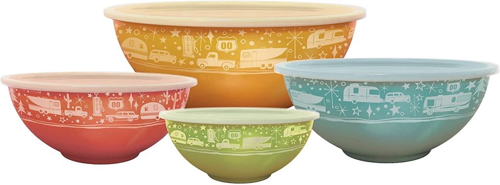 colourful nesting bowls