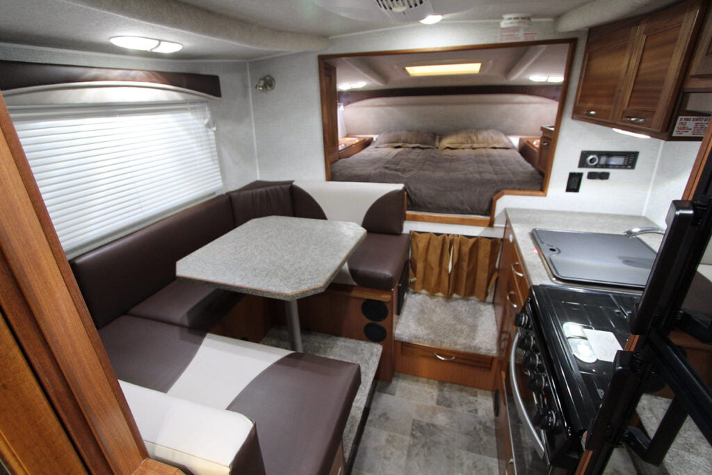 Interior view of Northern Lite Sportsman Plus 8-11