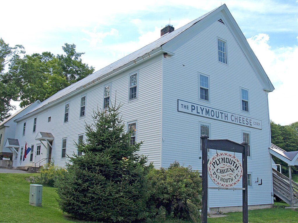 The Plymouth Cheese Factory on one of the Northeast U.S. food trails.