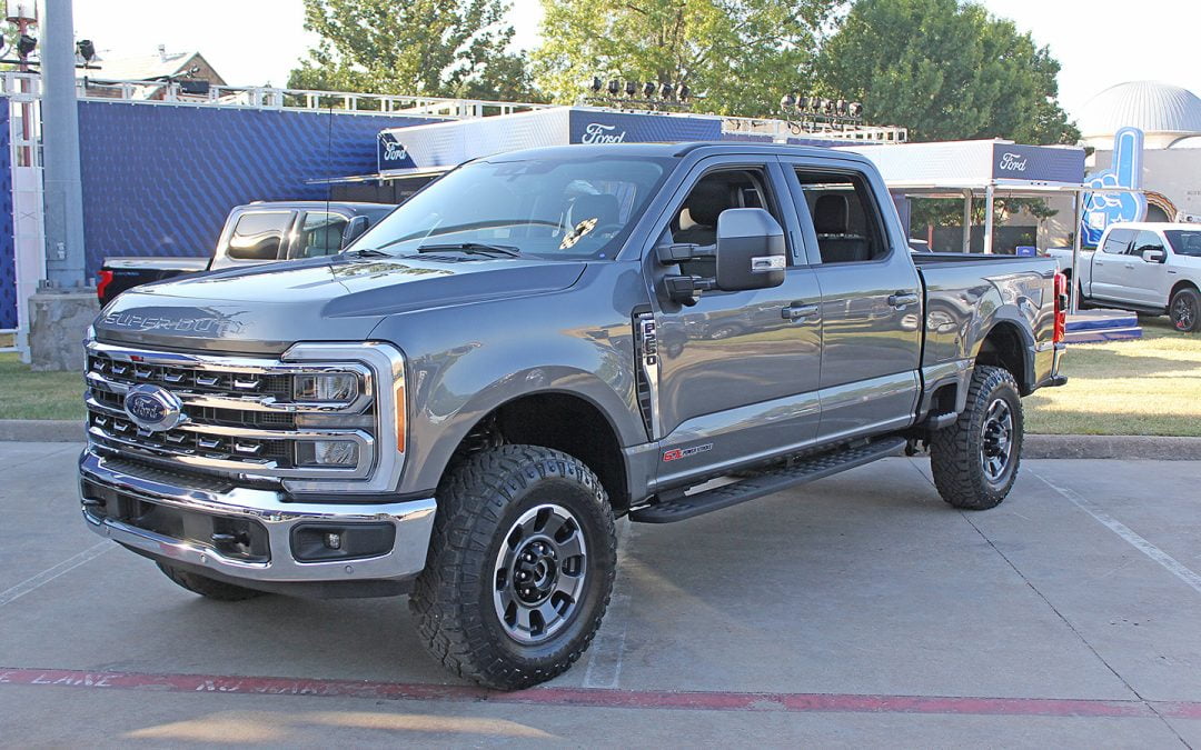 New Ford Super Duty shown at Texas State Fair