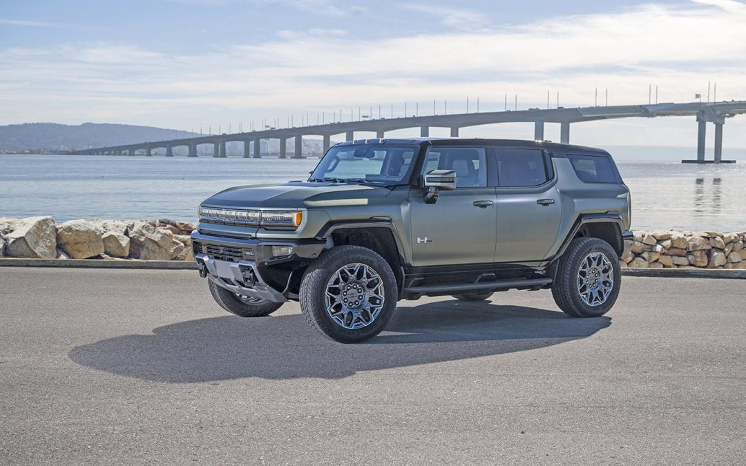 Off-Roading with the 2024 Hummer EV SUV