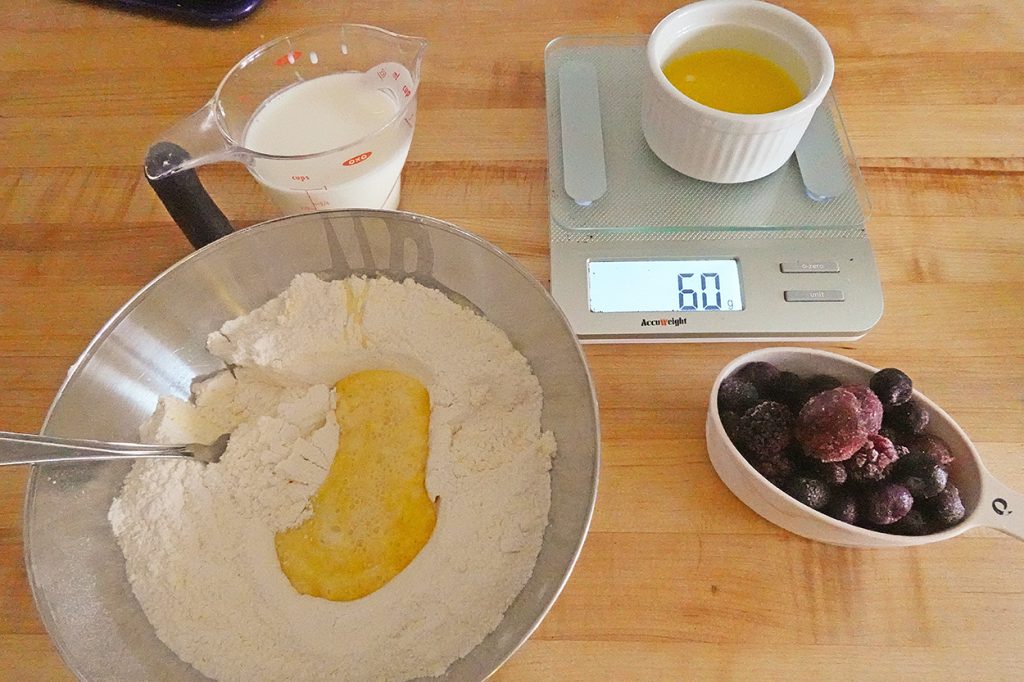 Weighing ingredients is the most accurate method of measuring.