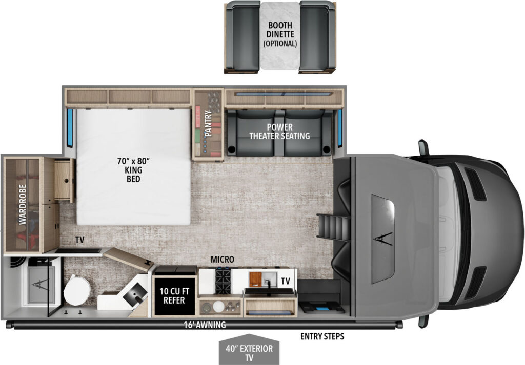 Floor plan of the Lineage Series M