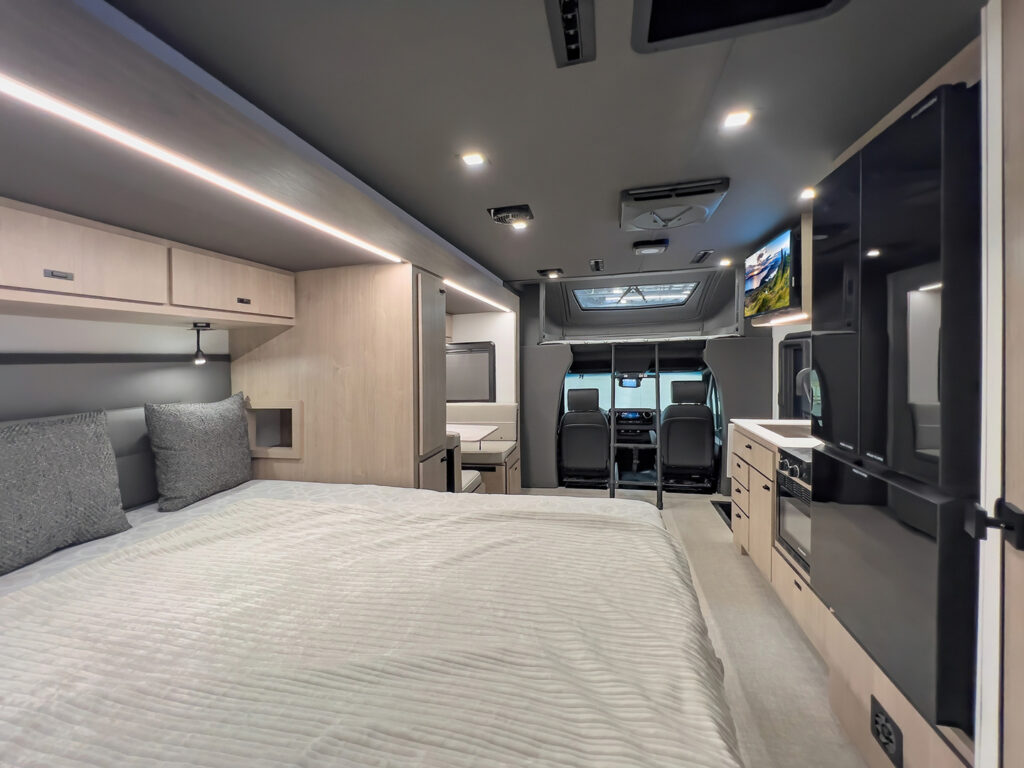 Interior design of the Lineage Series M