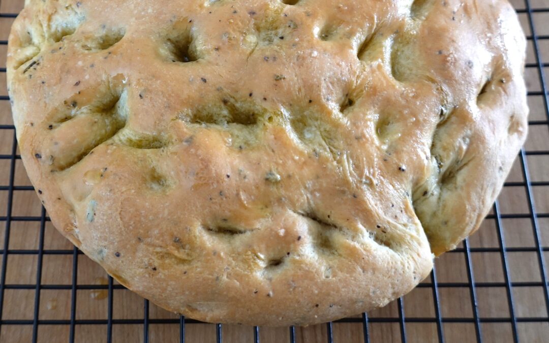 Perfect Pairings for Wine Tasting: Rosemary Focaccia and Herbed Goat Cheese Appetizer